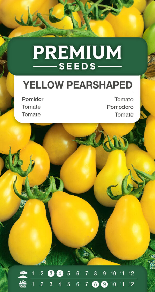 Pomidor Yellow Pearshaped wysoki typ cherry 0,2g
