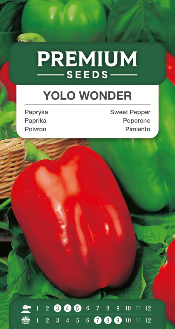 Papryka Yolo Wonder 0,5g