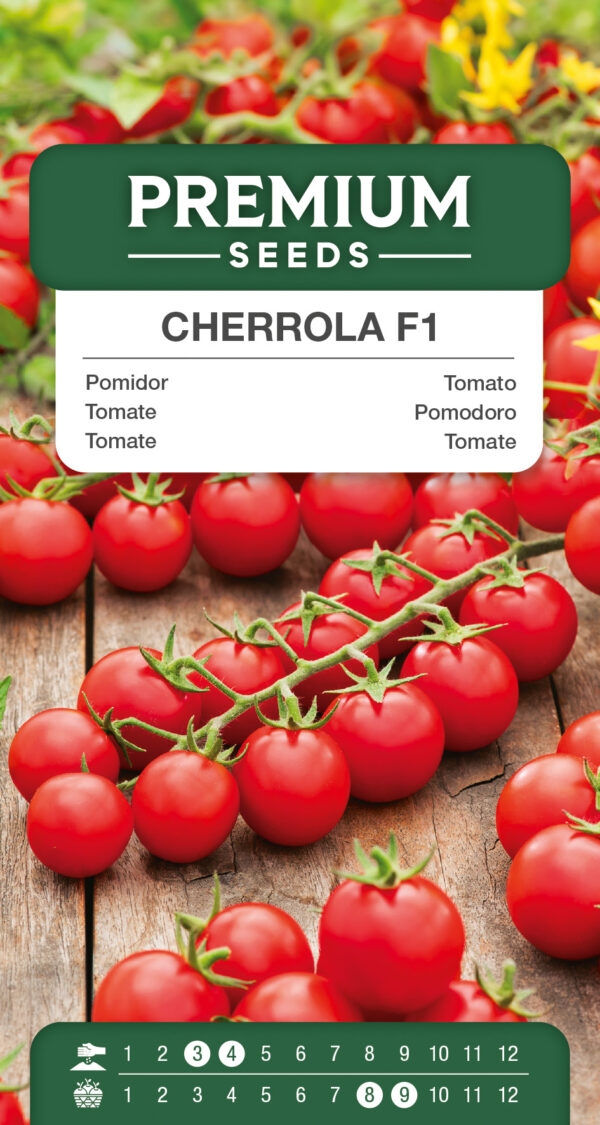 Pomidor Cherrola F1 średnio wysoki typ cherry 0,1g