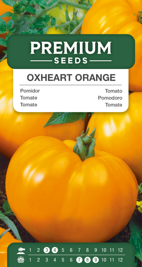 Pomidor Oxheart Orange wysoki 0,2g
