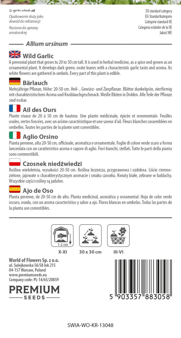 Czosnek niedźwiedzi 0,5g